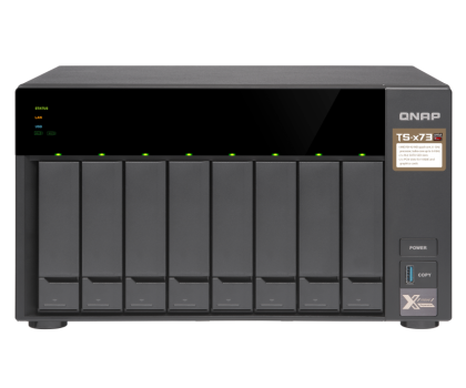 Dysk sieciowy QNAP TS-873-4G 8x0HDD 4GB 4x3.4Ghz 4xGbE 2xM.2 4xUSB
